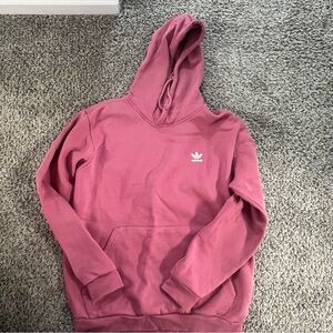 adidas Pink Hoodie Sweatshirt